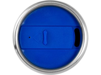 Термостакан Elwood c изоляцией, серебристый/синий — 10031000_2, изображение 4