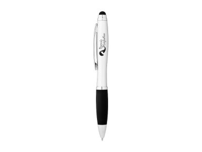 Ручка-стилус шариковая Mandarine, серебристый, черные чернила, изображение 4