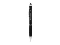 Ручка-стилус шариковая Ziggy синие чернила, черный — 10655700_2, изображение 4