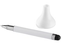 Ручка шариковая со стилусом, белый, изображение 1