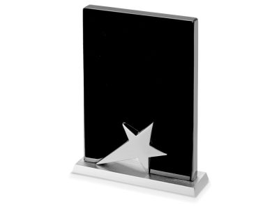 Плакетка Звезда, черный — 608007_2, изображение 1