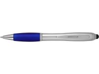 Ручка-стилус шариковая Nash, серебристый/синий — 10678500_2, изображение 6