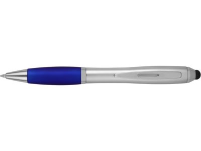 Ручка-стилус шариковая Nash, серебристый/синий — 10678500_2, изображение 6