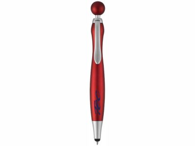 Ручка-стилус шариковая Naples, красный — 10671902_2, изображение 5
