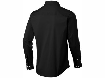 Рубашка Hamilton мужская с длинным рукавом, черный, изображение 3