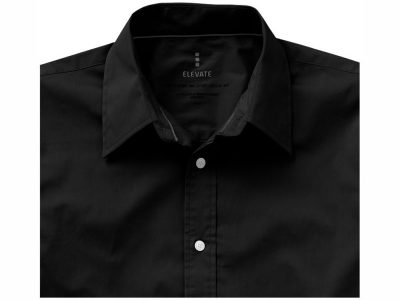 Рубашка Hamilton мужская с длинным рукавом, черный, изображение 6