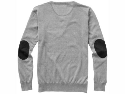 Пуловер Spruce мужской с V-образным вырезом, серый меланж, изображение 5