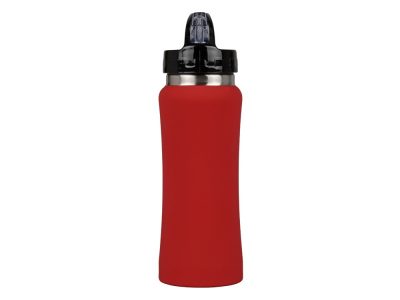 Бутылка спортивная Коста-Рика 600мл, красный — 828021_2, изображение 4