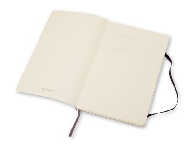 Записная книжка Moleskine Classic Soft (нелинованный), Large (13х21см), черный — 50631007_2, изображение 2