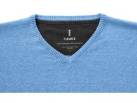 Пуловер Spruce мужской с V-образным вырезом, светло-синий, изображение 8