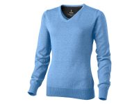 Пуловер Spruce женский с V-образным вырезом, светло-синий, изображение 1