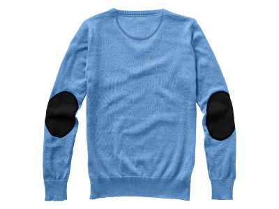 Пуловер Spruce женский с V-образным вырезом, светло-синий, изображение 4