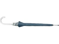 Зонт-трость полуавтомат Майорка, синий/серебристый — 673010.04_2, изображение 4