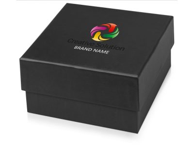 Подарочная коробка Corners малая, черный — 625010_2, изображение 4