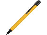 Ручка металлическая шариковая Crepa, желтый/черный — 304904_2, изображение 1