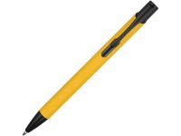 Ручка металлическая шариковая Crepa, желтый/черный — 304904_2, изображение 2