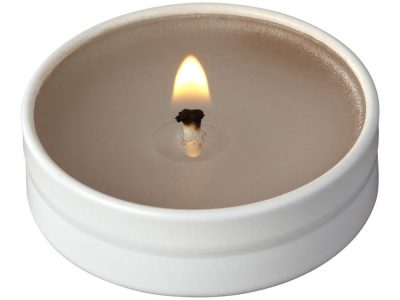 Свеча Bova в жестяной баночке, белый — 12612000_2, изображение 2