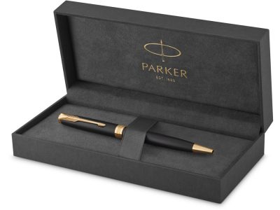 Ручка шариковая Parker Sonnet Core Matte Black GT, черный/золотистый — 1931519_2, изображение 3