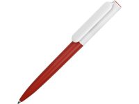 Ручка пластиковая шариковая Umbo BiColor, красный/белый — 13184.01_2, изображение 1
