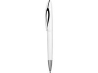 Ручка пластиковая шариковая Chink, белый/черный — 13560.06_2, изображение 3