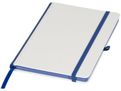 Блокнот А5 Solid, белый/ярко-синий — 10725800_2, изображение 1