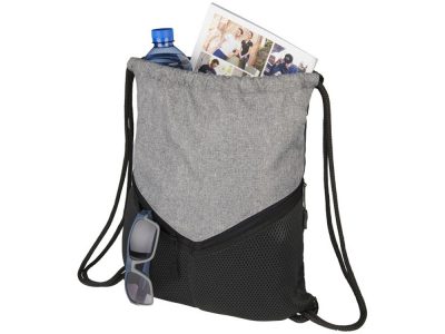 Спортивный рюкзак-мешок, серый/графит — 12038500_2, изображение 3