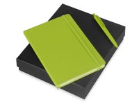 Подарочный набор Vision Pro soft-touch с ручкой и блокнотом А5, зеленый — 700341.03_2, изображение 1