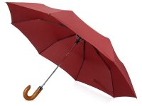 Зонт складной Cary, полуавтоматический, 3 сложения, с чехлом, бордовый — 979078_2, изображение 1