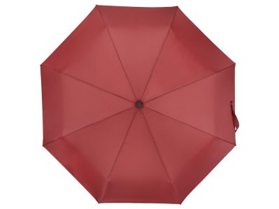 Зонт складной Cary, полуавтоматический, 3 сложения, с чехлом, бордовый — 979078_2, изображение 6