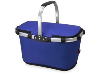 Изотермическая сумка-холодильник FROST складная с алюминиевой рамой, синий — 619572_2, изображение 2