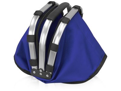 Изотермическая сумка-холодильник FROST складная с алюминиевой рамой, синий — 619572_2, изображение 4