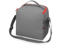 Изотермическая сумка-холодильник Classic c контрастной молнией, серый/красный — 938601_2, изображение 3