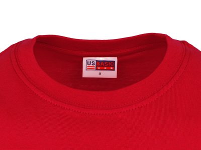 Футболка Club мужская, без боковых швов, красный, изображение 2