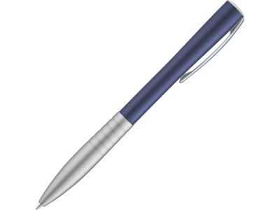 Ручка шариковая металлическая RAISE, темно-синий/серый, изображение 1