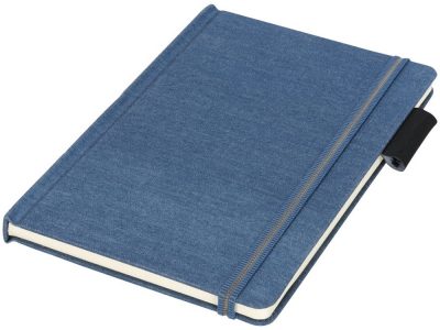 Блокнот Jeans формата A5 из ткани, светло-синий — 10732100_2, изображение 1