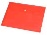 Папка-конверт А4 с кнопкой, красный — 19114_2, изображение 1