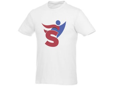 Мужская футболка Heros с коротким рукавом, белый, изображение 2