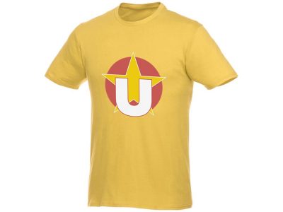 Мужская футболка Heros с коротким рукавом, желтый, изображение 2