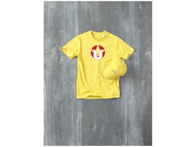 Мужская футболка Heros с коротким рукавом, желтый, изображение 5