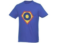 Мужская футболка Heros с коротким рукавом, синий, изображение 4