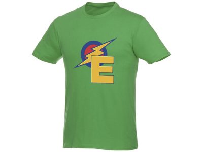 Мужская футболка Heros с коротким рукавом, зеленый папоротник, изображение 5