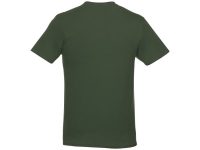 Мужская футболка Heros с коротким рукавом, зеленый армейский, изображение 4
