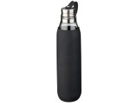 Стеклянная спортивная бутылка Oasis объемом 650 мл, черный — 10059100_2, изображение 3
