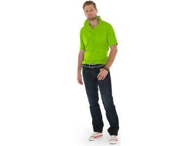 Рубашка поло Boston мужская, зеленое яблоко, изображение 2