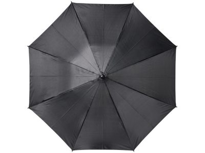 23-дюймовый ветрозащитный полуавтоматический зонт Bella, черный, изображение 2