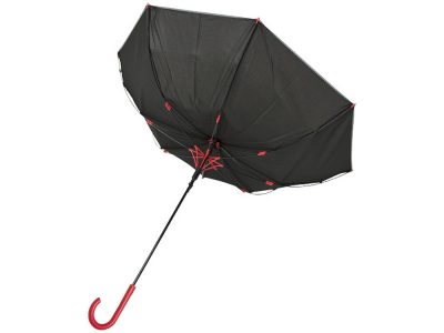 23-дюймовый ветрозащитный полуавтоматический зонт Felice, красный — 10940404_2, изображение 3