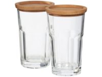 Набор стаканов Linden с костерами, прозрачный, изображение 4