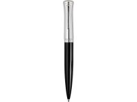 Ручка шариковая Ungaro модель Ovieto в футляре, черный/серебристый, изображение 2
