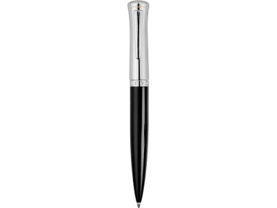 Ручка шариковая Ungaro модель Ovieto в футляре, черный/серебристый, изображение 2