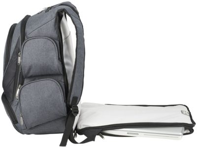 Рюкзак Proton для ноутбука 17, удобный для прохождения досмотра, серый, изображение 4